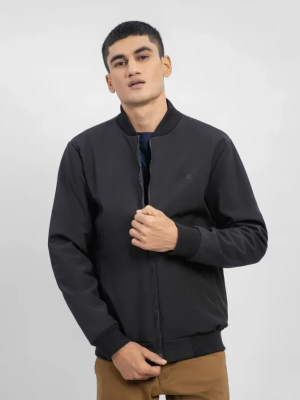 Black Bomber Jacket